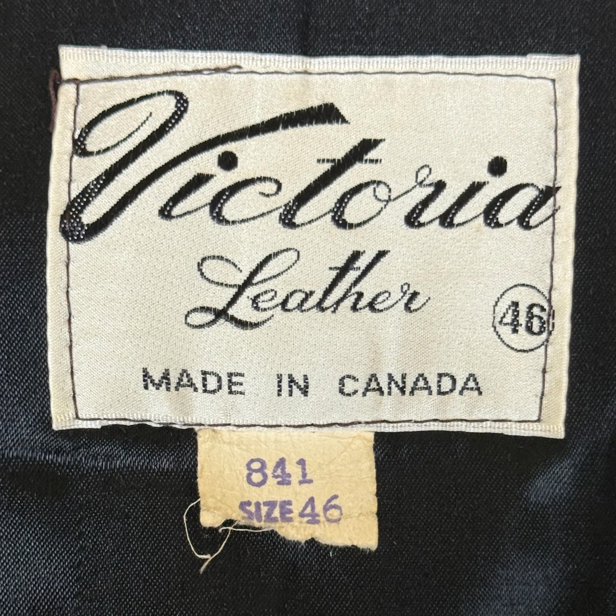 Vintage 1960s Black Leather Trench Coat Overcoat Mens Sz 46