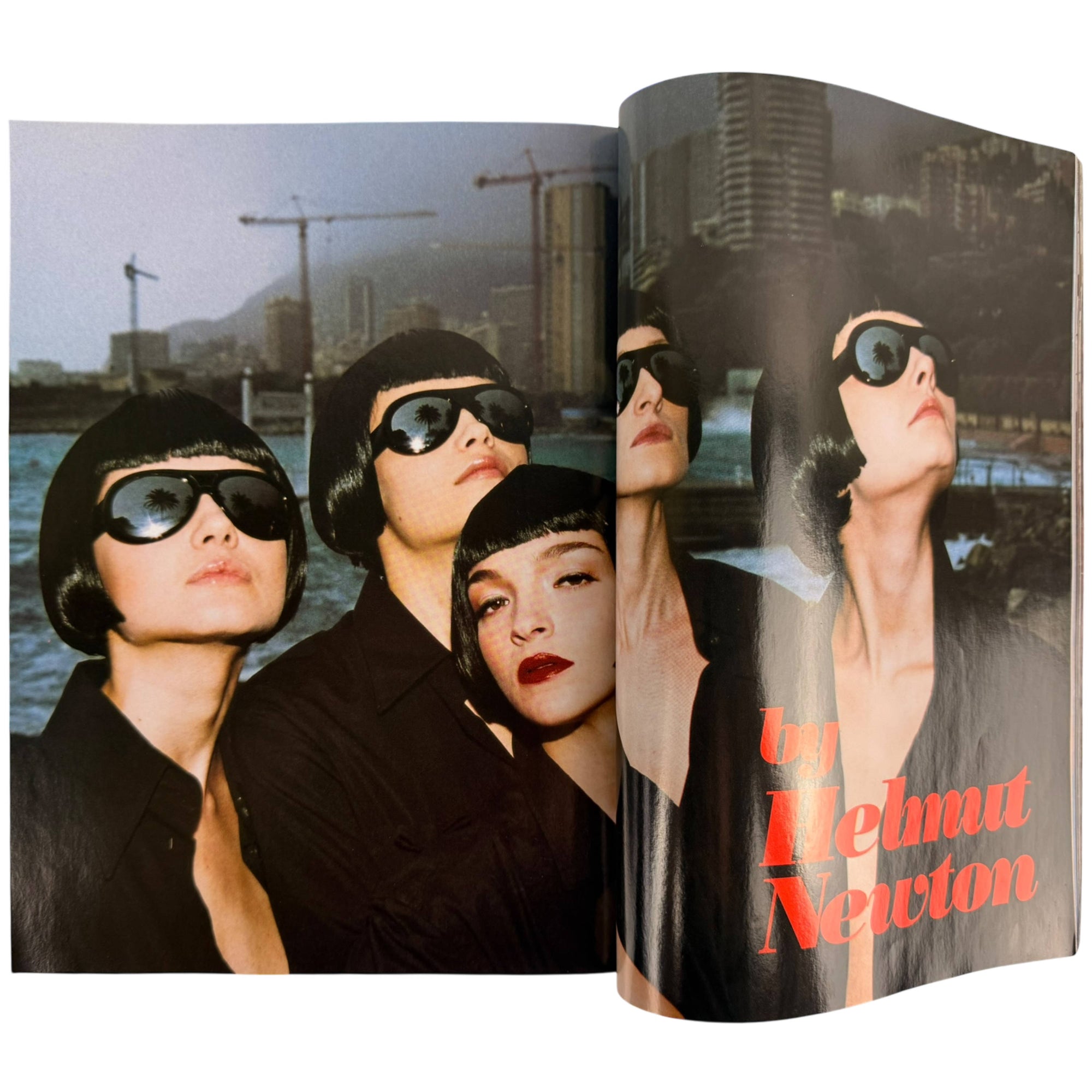 helmut newton article italian vogue 2004