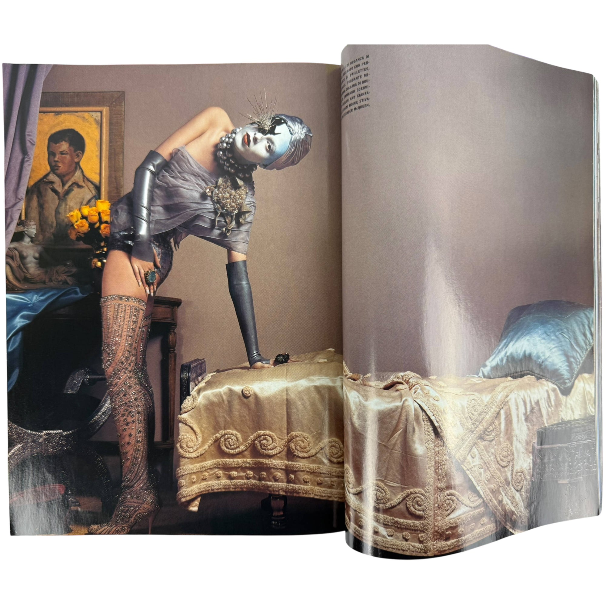 photo spread italian vogue march 2004