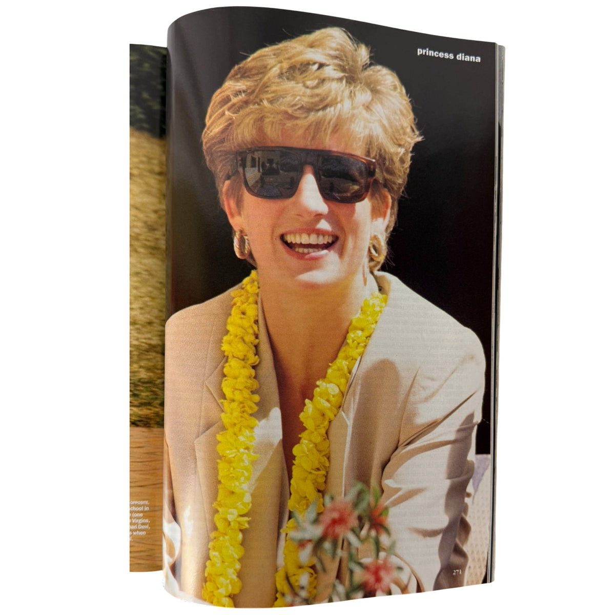 Vogue May 1993 Princess Diana feature interior photograph