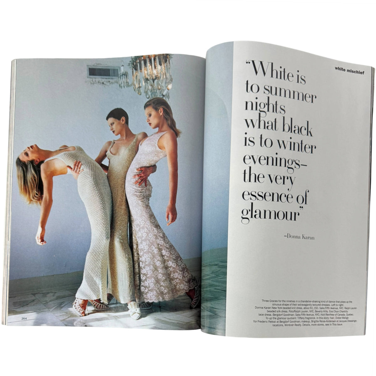 Vogue May 1993 Helmut Newton White Mischief fashion editorial