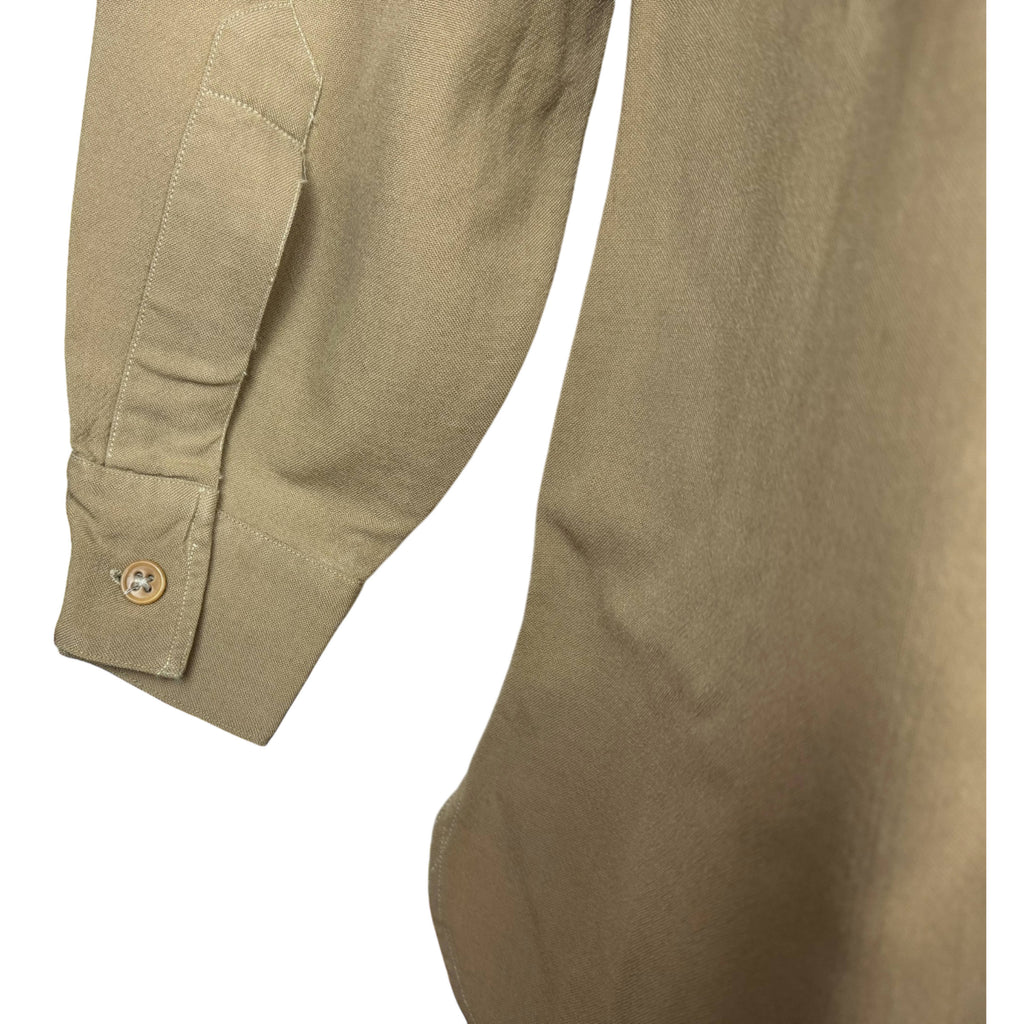 WWII US Regulation Army Officer’s Shirt OD Fine Wool Sz S M