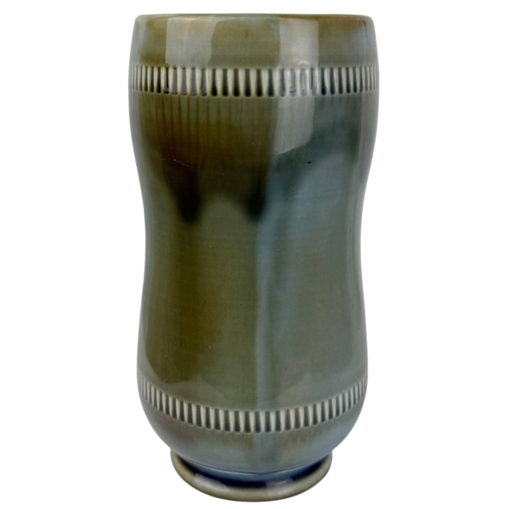 Sculptural Wade Irish porcelain vase circa 1960s