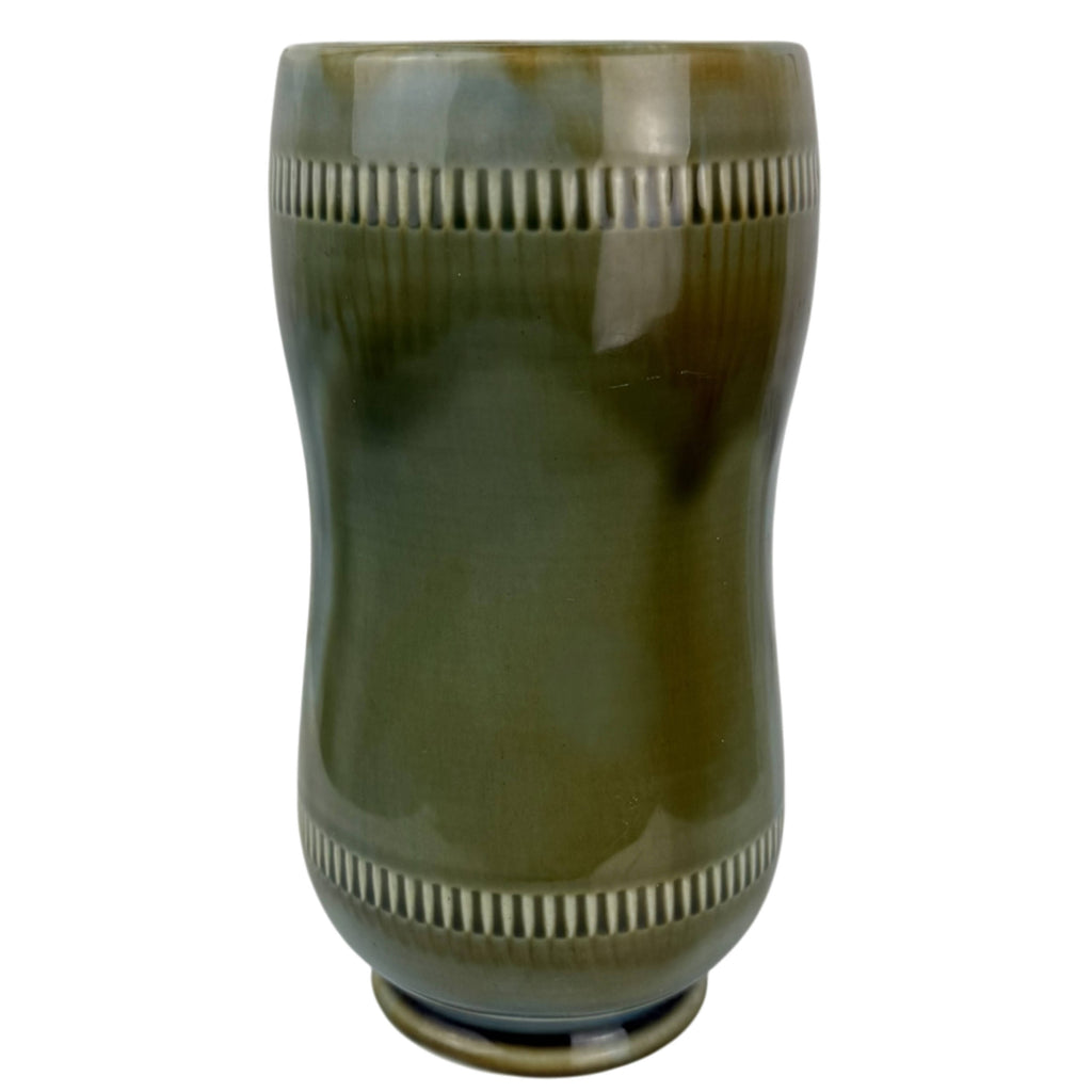 Mid century Wade porcelain vase made in Ireland