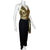 Vintage 1970s Disco Era Wayne Clark Couture Jumpsuit Sz 12