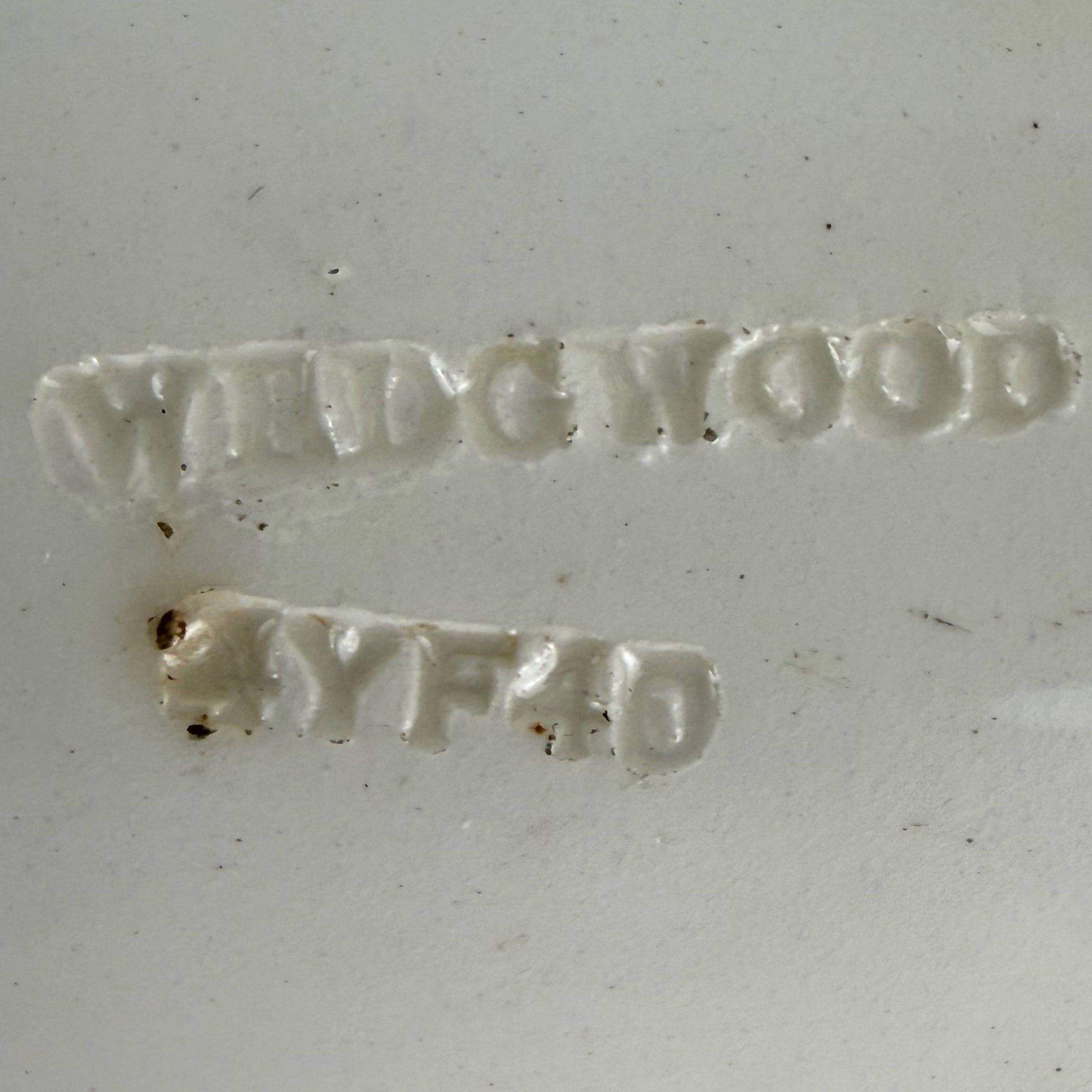 Wedgwood impressed mark