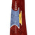 Modernistic 1940s Mens Tie The West Pointer Satin Necktie