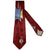 Modernistic 1940s Mens Tie The West Pointer Satin Necktie
