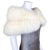 Vintage White Fox Fur Stole