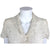 Vintage 1940s Lace Blouse Cream White Cotton Top Size M
