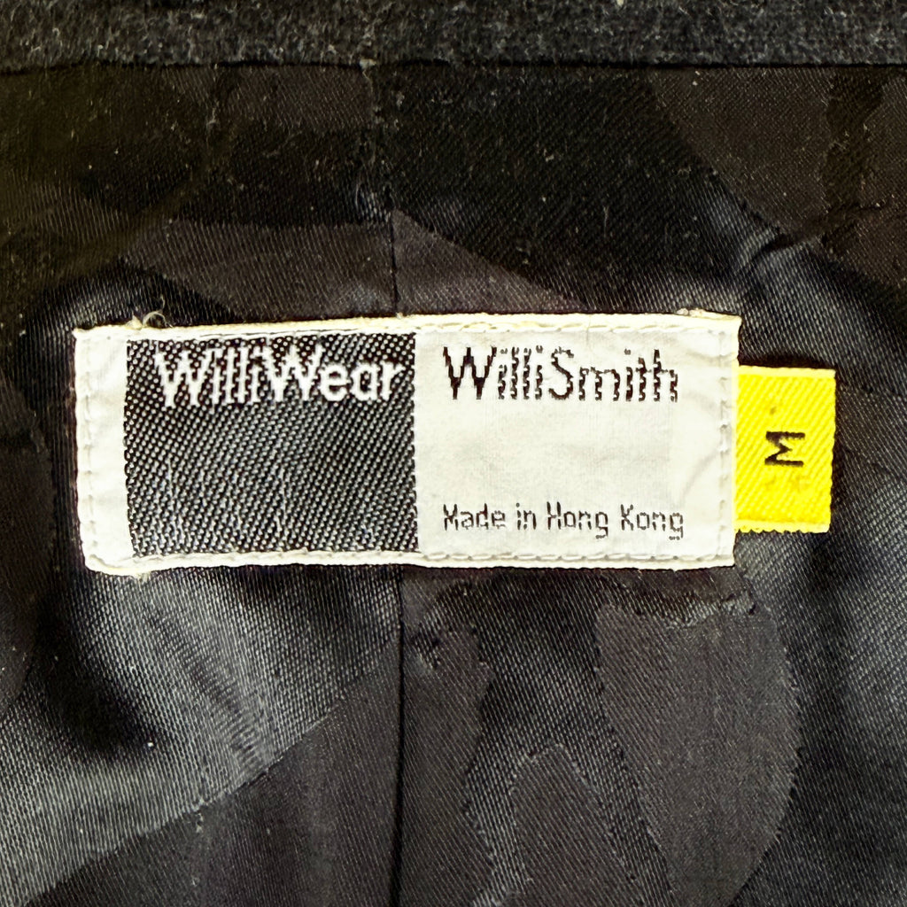 Vintage WilliWear Willi Smith Made in Hong Kong clothing label with size M tag