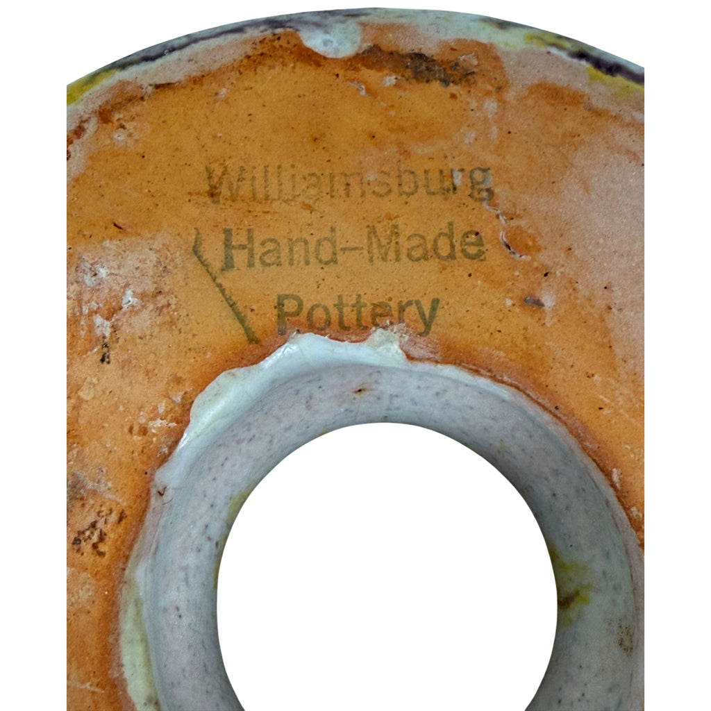 Williamsburg Hand Made Pottery stamp