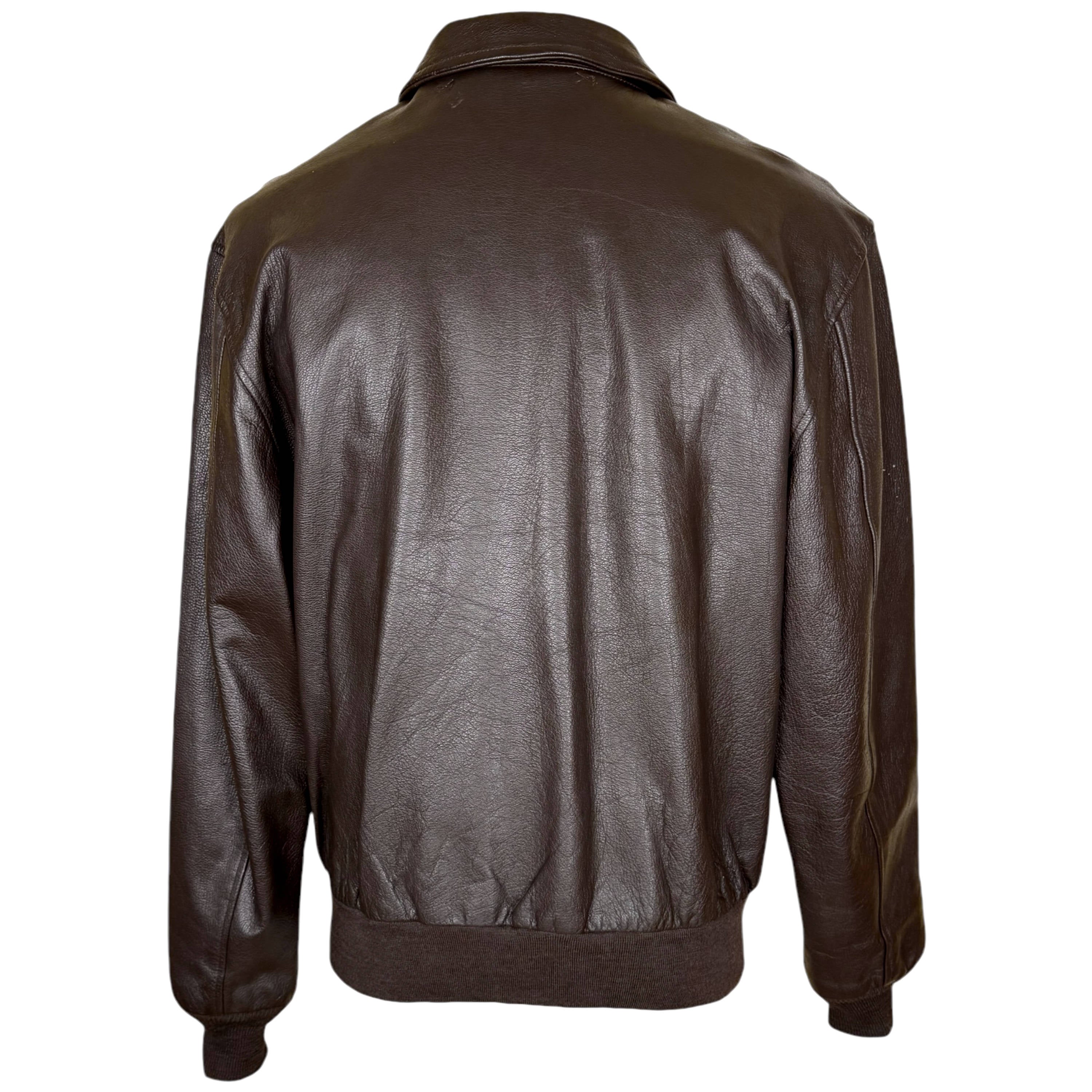 Willis &  A2レザージャケット ヴィンテージ サイズ42 Vintage Leather A2 Flight Jacket 1980s Willis & Geiger NY Size 42