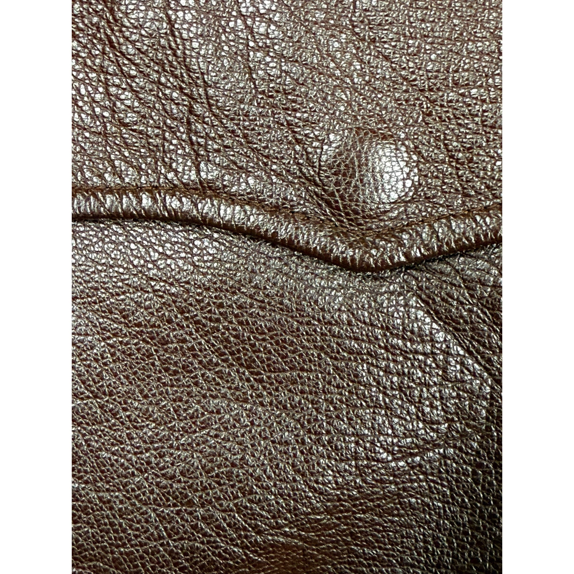 Vintage Leather A2 Flight Jacket 1980s Willis & Geiger NY Size 42