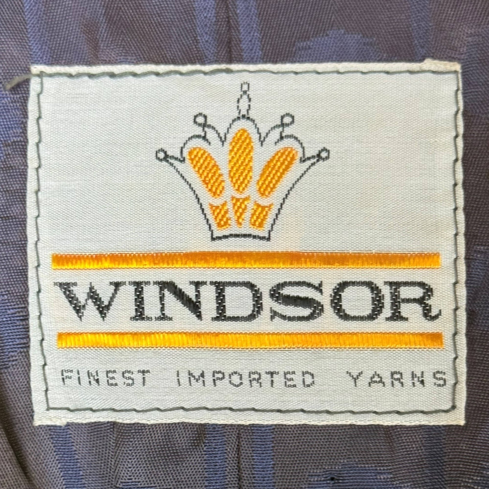 Vintage 1960s Shiny Suit Blue w Red Pinstripe Men’s Size L