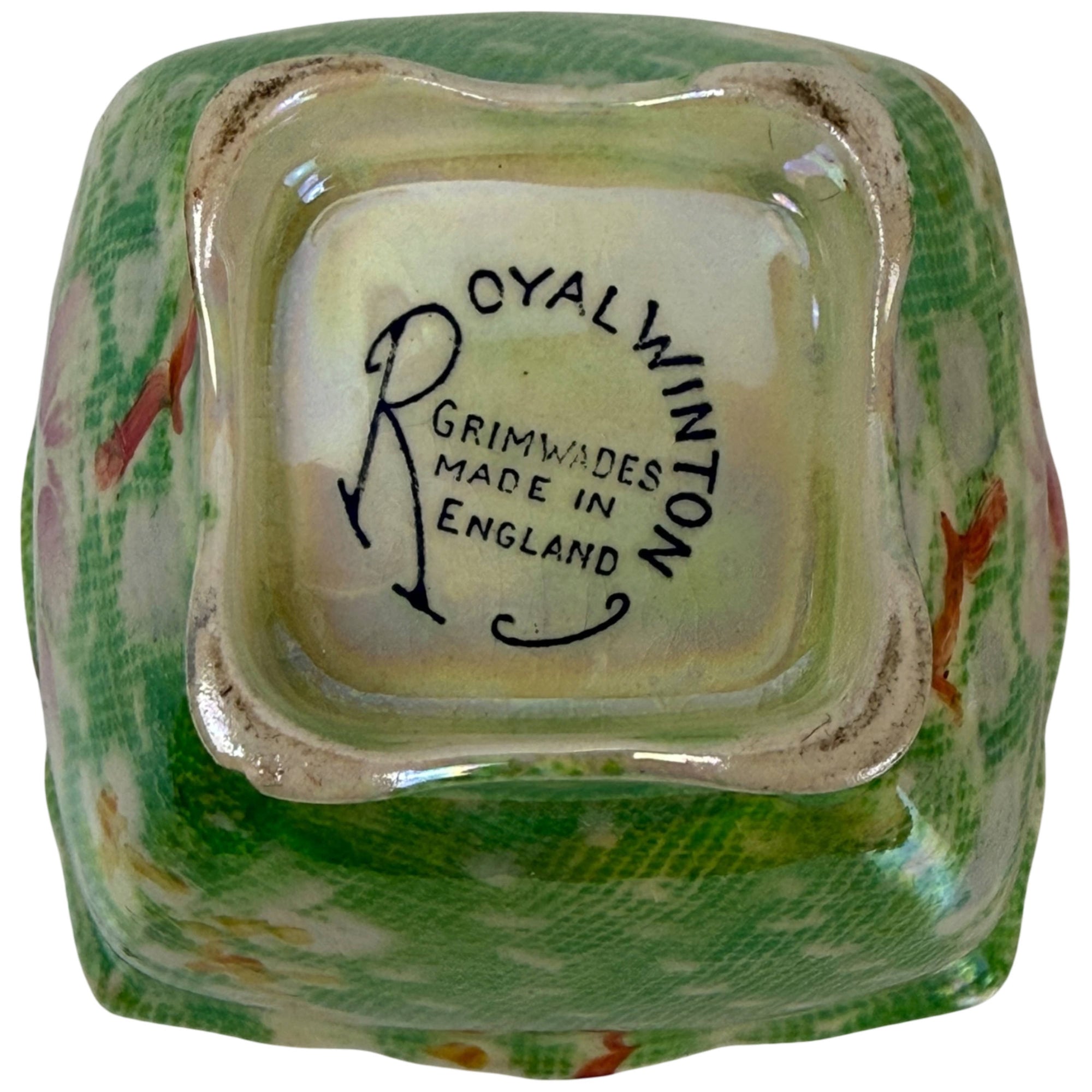 Royal Winton Grimwades Made in England sugar bowl mark