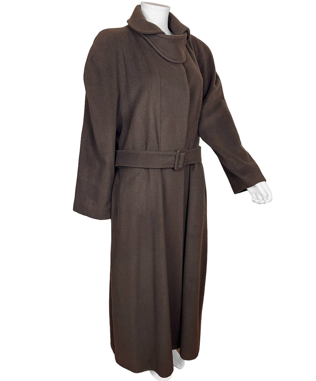 1980s Vintage Yeohlee Coat 100% Cashmere Size L Oversized