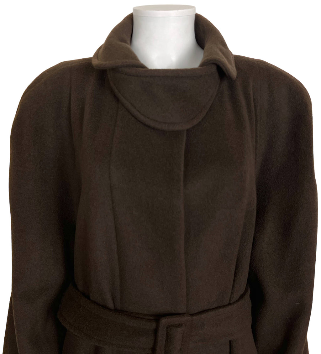 1980s Vintage Yeohlee Coat 100% Cashmere Size L Oversized