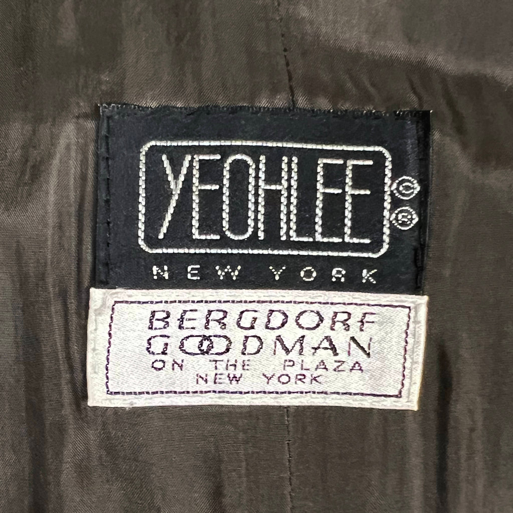 1980s Vintage Yeohlee Coat 100% Cashmere Size L Oversized