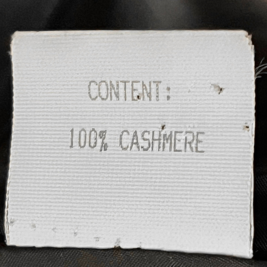 1980s Vintage Yeohlee Coat 100% Cashmere Size L Oversized