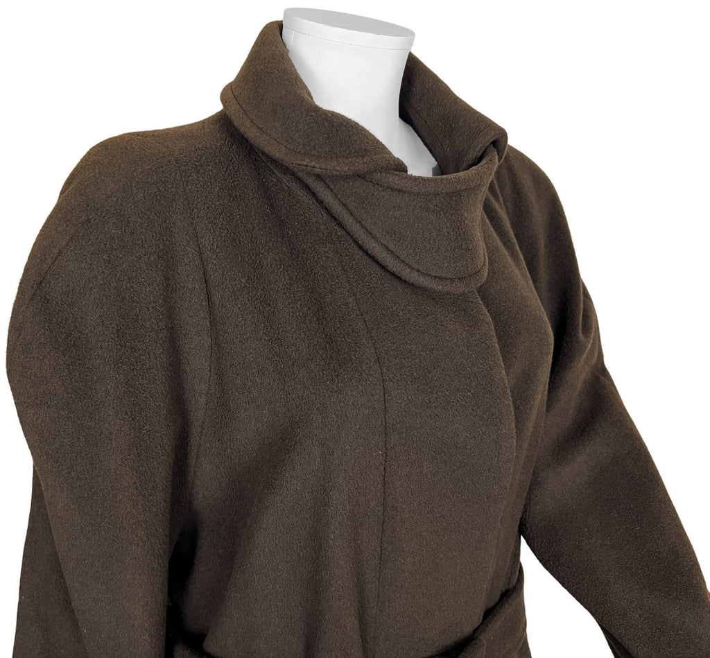 1980s Vintage Yeohlee Coat 100% Cashmere Size L Oversized