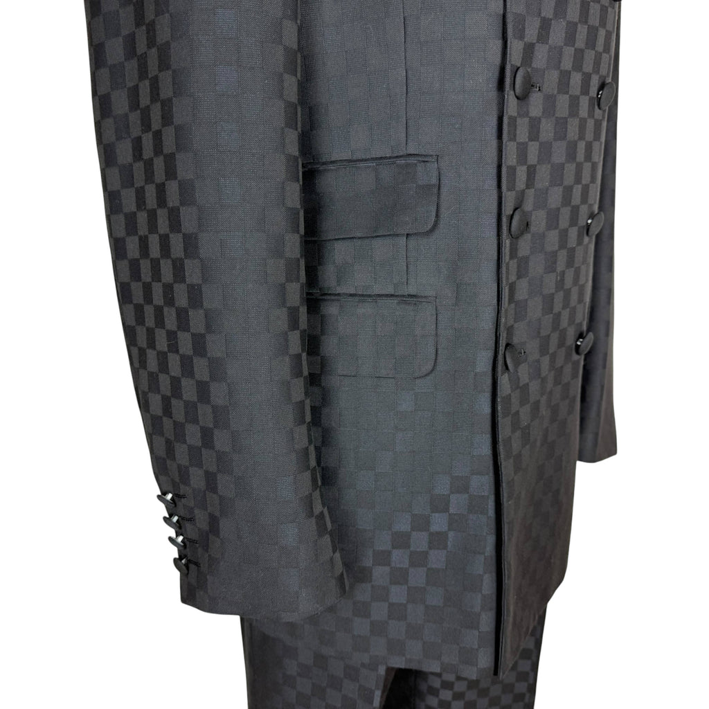 Yohji Yamamoto Pour Homme Suit Check Wool 40 Made in Japan