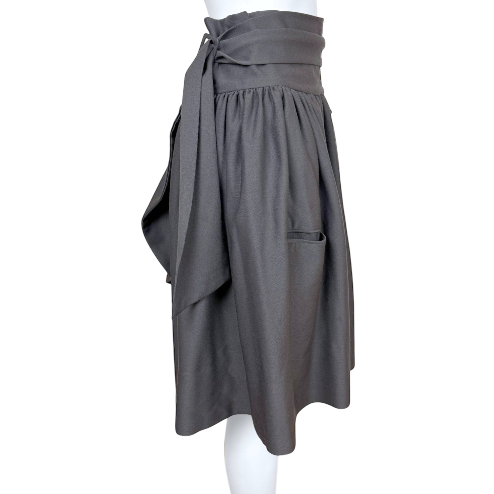 Vintage 1980s Yorke & Cole Paris Skirt Size M Made in France