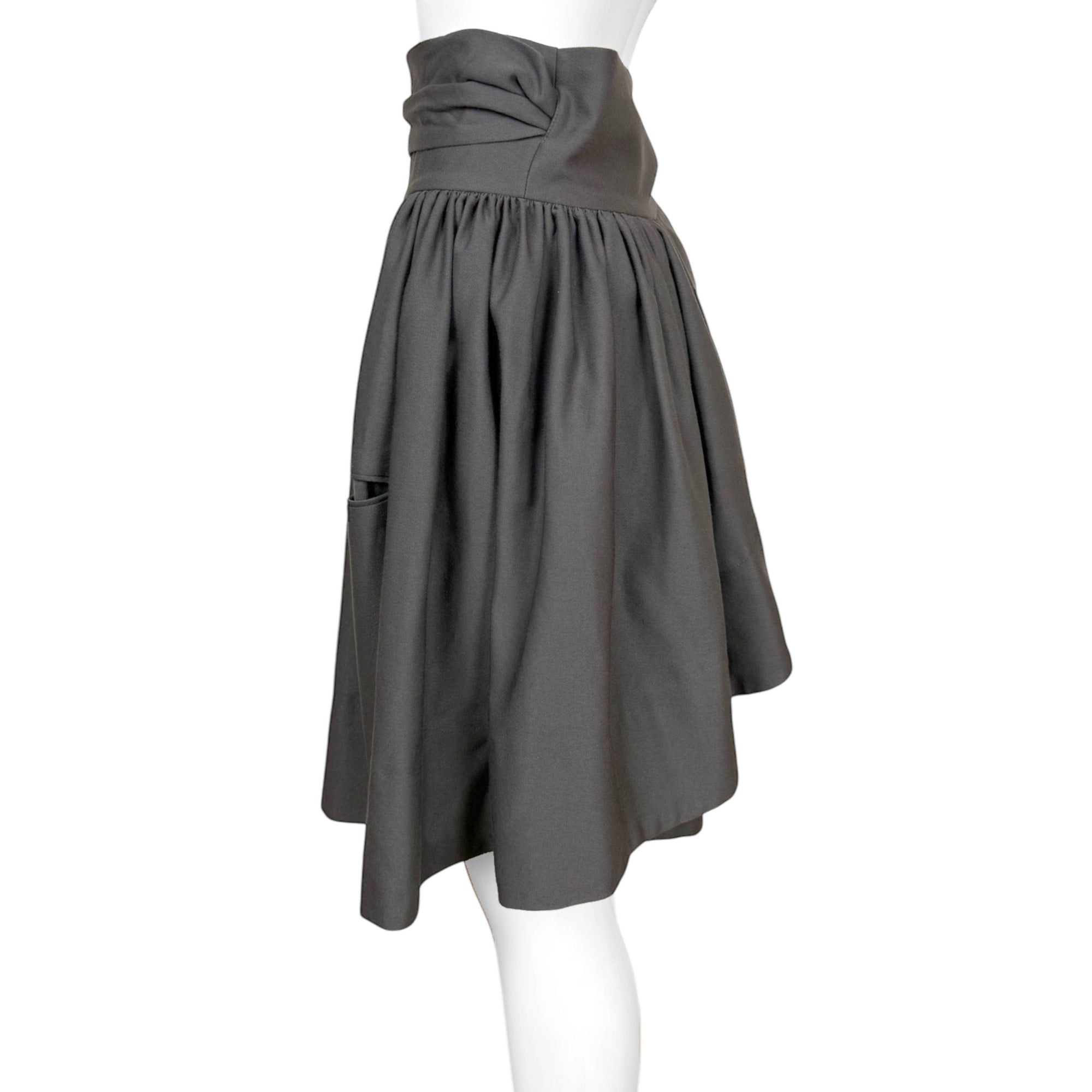 Vintage 1980s Yorke & Cole Paris Skirt Size M Made in France