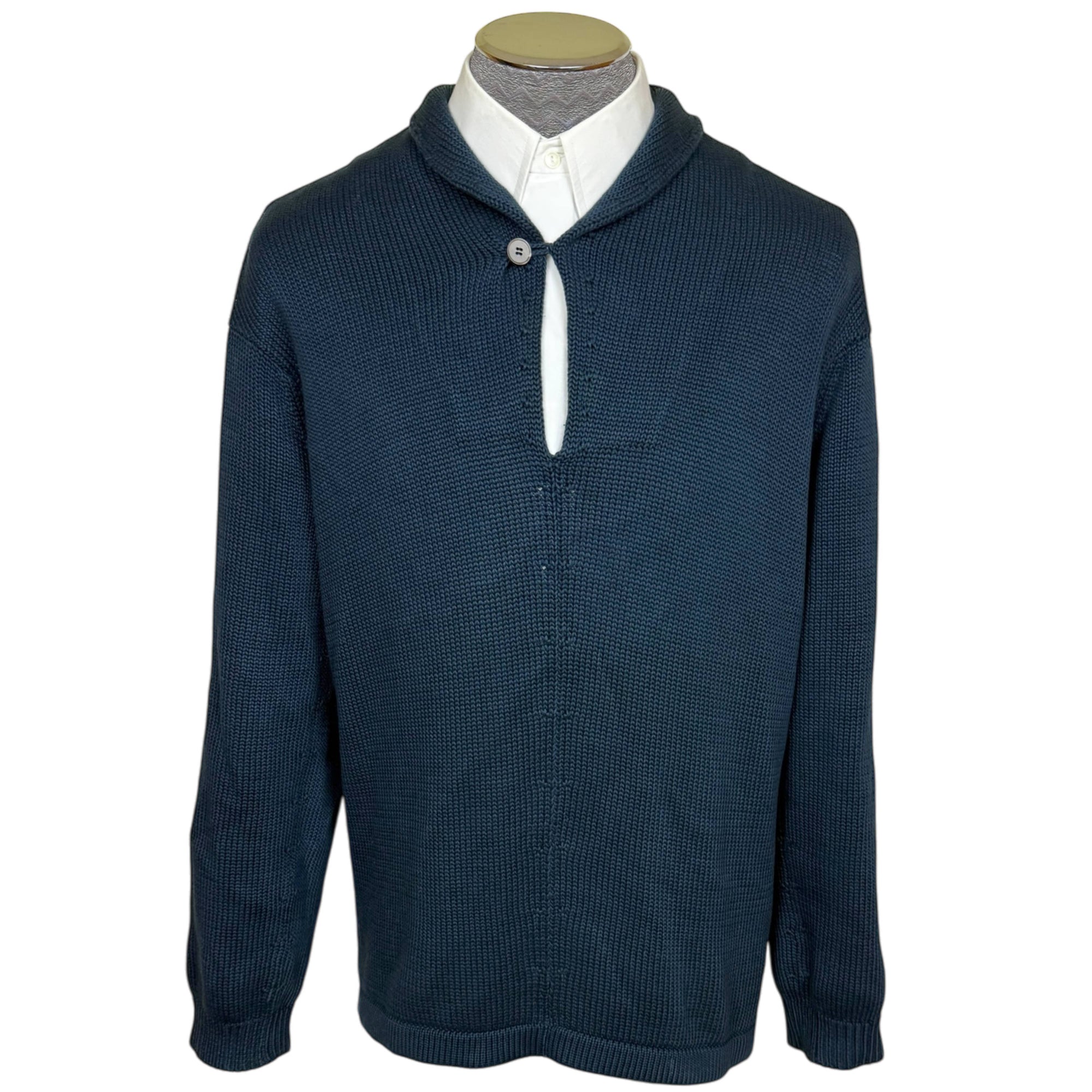 1990s Vintage Yves Saint Laurent Mens Pullover Sweater Sz L