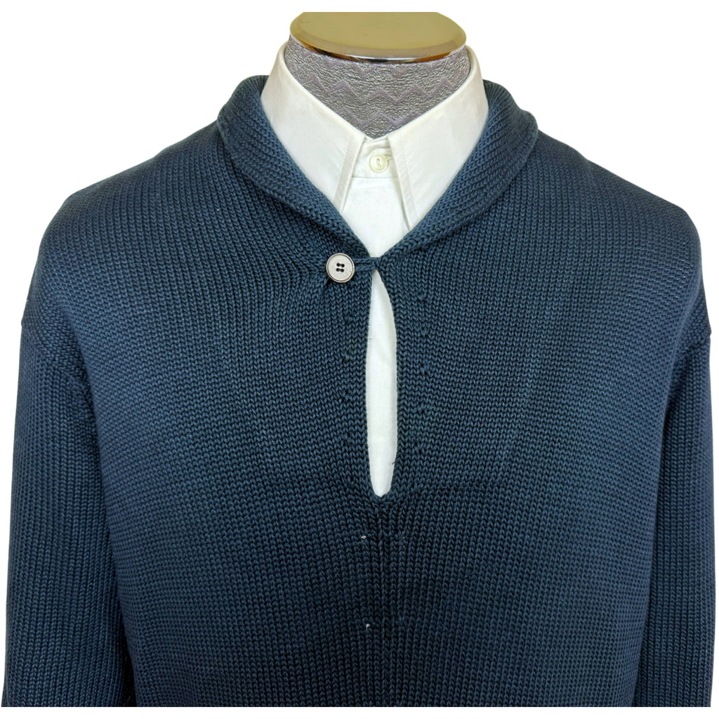 1990s Vintage Yves Saint Laurent Mens Pullover Sweater Sz L