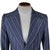 1970s Vintage Yves Saint Laurent Suit Pinstripe Wool France
