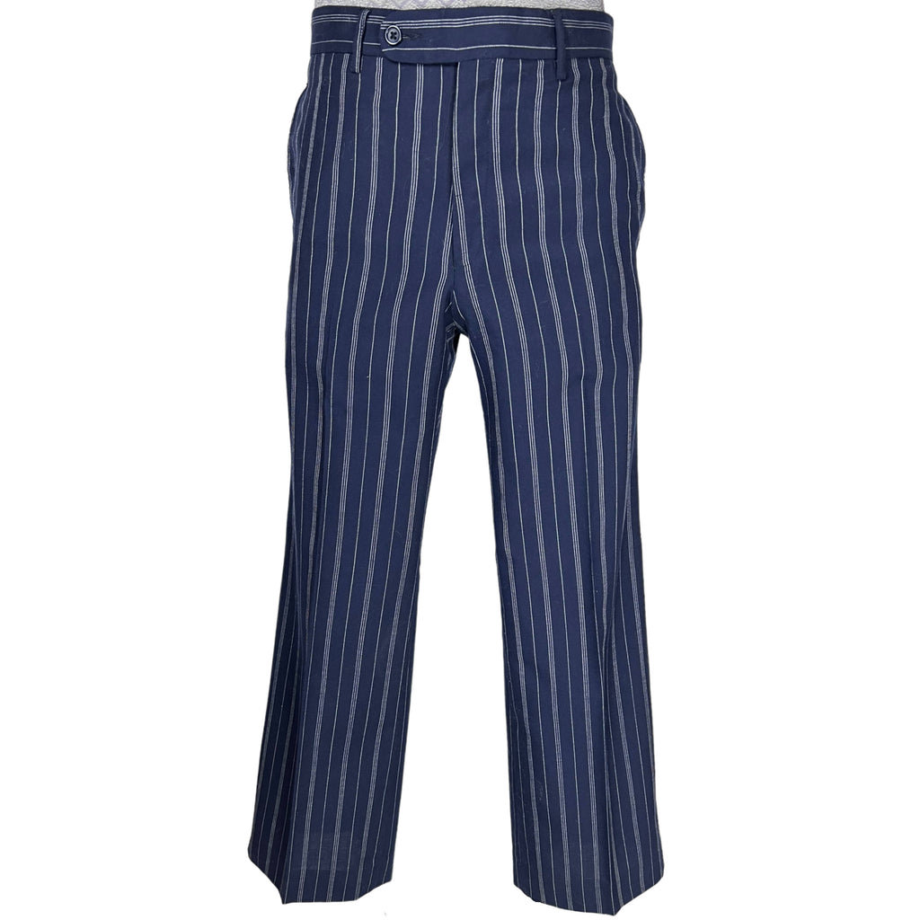 1970s Vintage Yves Saint Laurent Suit Pinstripe Wool France