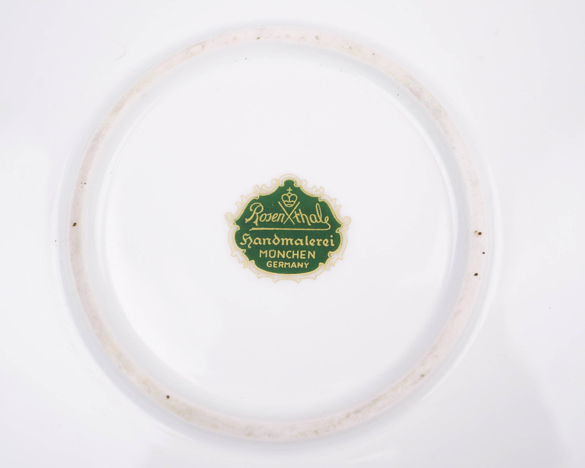 Vintage Rosenthal Porcelain Charger Hand Painted Platter - Poppy's Vintage Clothing