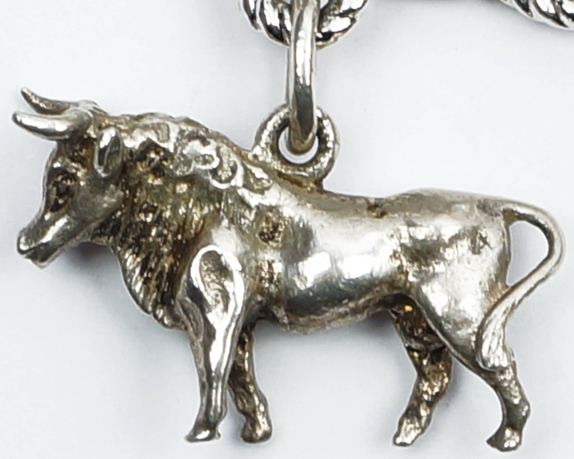 Vintage Sterling Silver Charm Bracelet w 10 Charms - Poppy's Vintage Clothing