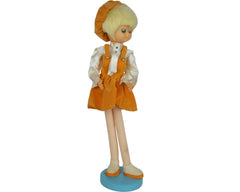 Vintage 60s Mod Doll Made in Japan Long Stockinette Legs - Poppy's Vintage Clothing