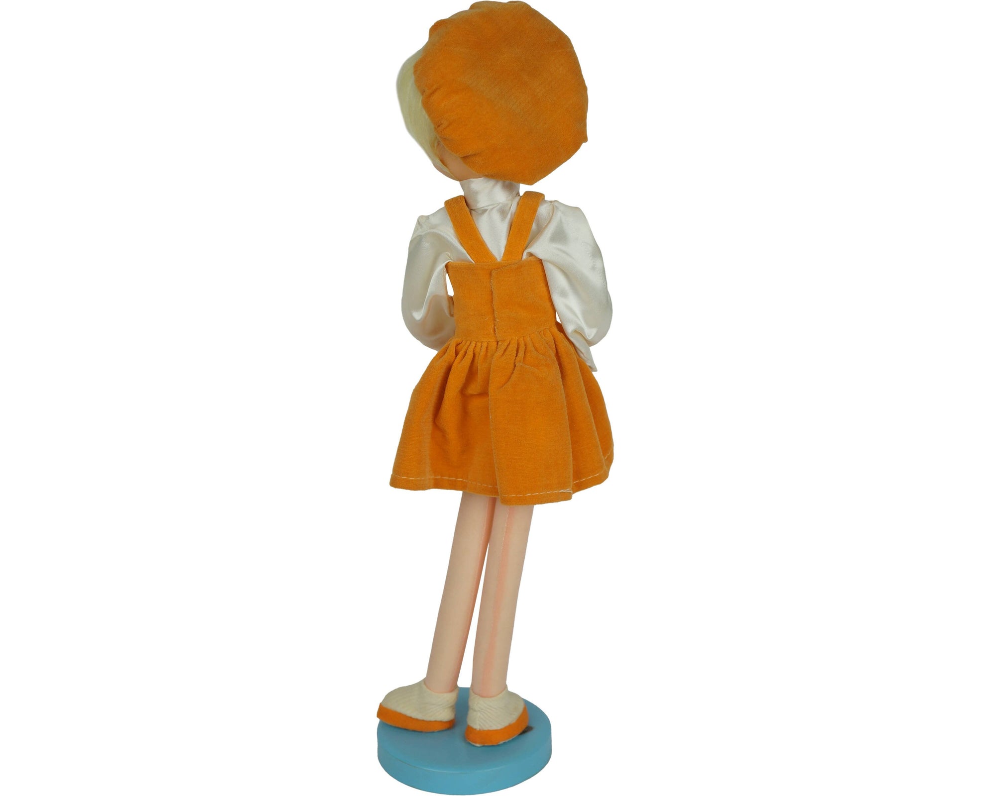Vintage 60s Mod Doll Made in Japan Long Stockinette Legs - Poppy's Vintage Clothing