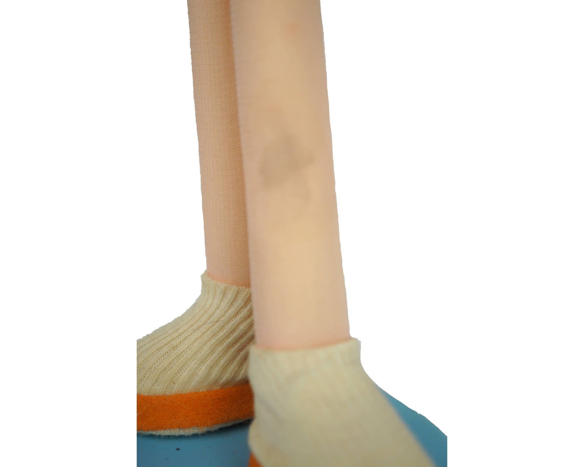 Vintage 60s Mod Doll Made in Japan Long Stockinette Legs - Poppy's Vintage Clothing