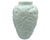 Vintage Phoenix Consolidated Art Glass Vase White Wild Rose Pattern - Poppy's Vintage Clothing
