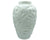 Vintage Phoenix Consolidated Art Glass Vase White Wild Rose Pattern - Poppy's Vintage Clothing