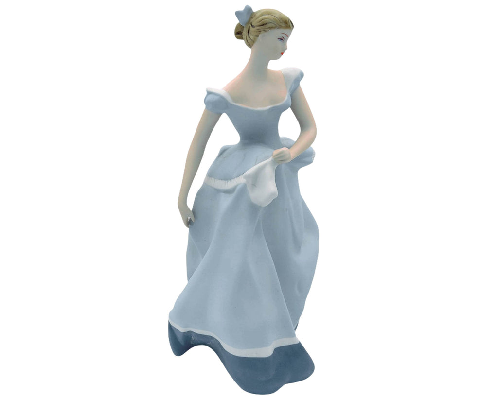 Vintage Royal Dux Porcelain Lady Figurine 212 Czechoslovakia - Poppy's Vintage Clothing