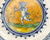 Vintage FC Deruta Pottery Charger Platter P Tania Hand Painted Cherub 14 - Poppy's Vintage Clothing