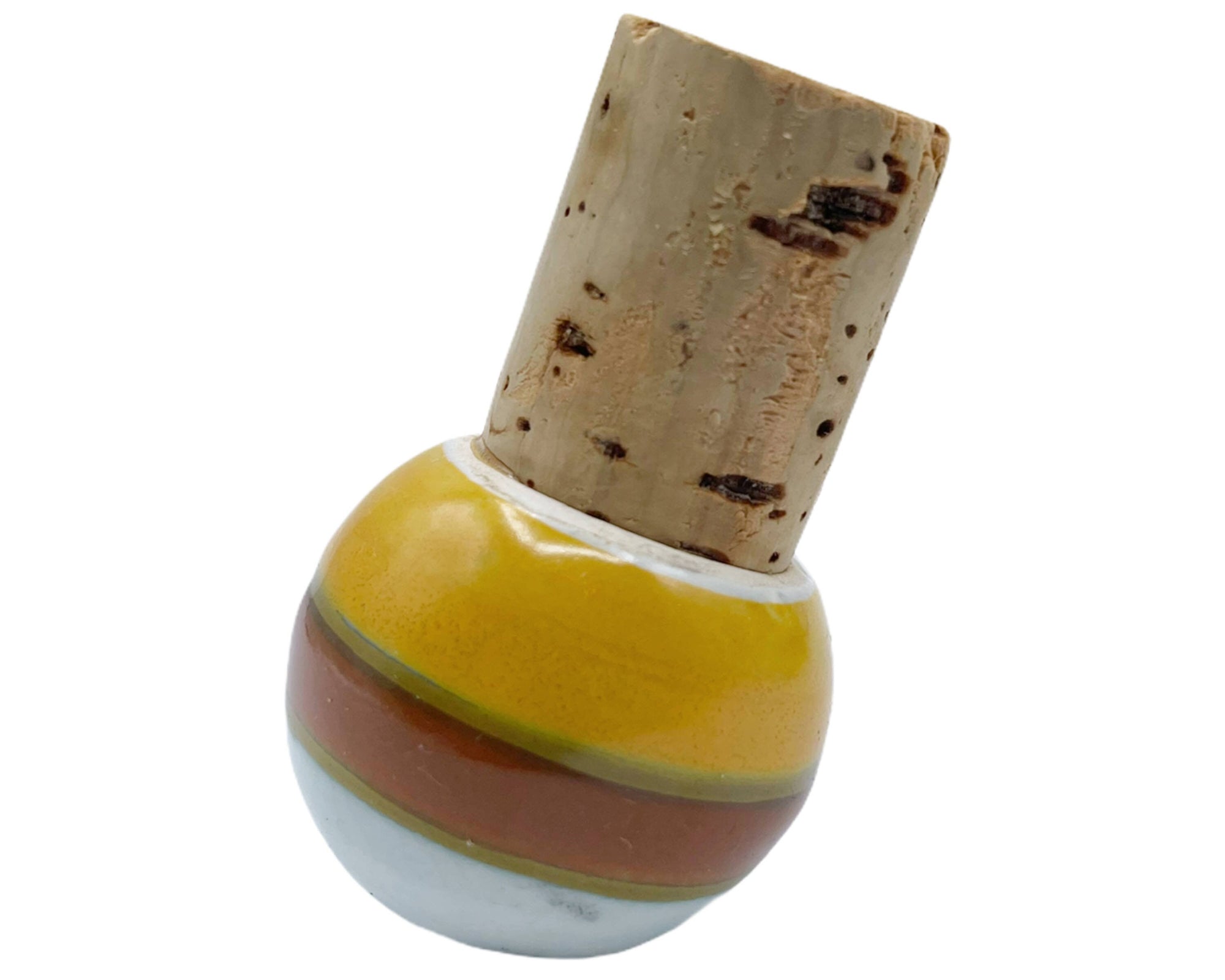 Art Deco Gouda Pottery Large Oil & Vinegar Signed PZH Plateelbakkerij Zuid-Holland - Poppy's Vintage Clothing