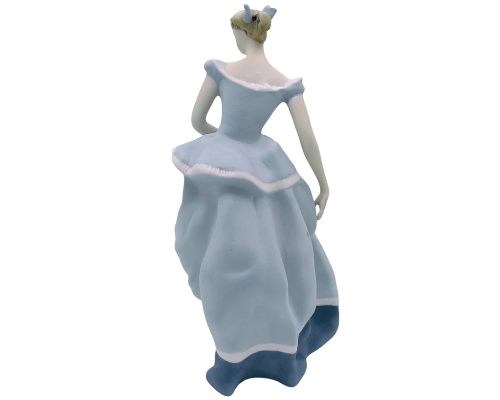 Vintage Royal Dux Porcelain Lady Figurine 212 Czechoslovakia - Poppy's Vintage Clothing