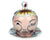 Vintage Anthropomorphic Onion Face Condiment Japan Ceramic Unusual Lidded Relish - Poppy's Vintage Clothing