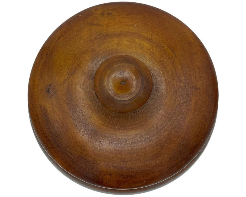 Vintage Wood Urn Lathe Turned Treen Jar - Poppy's Vintage Clothing