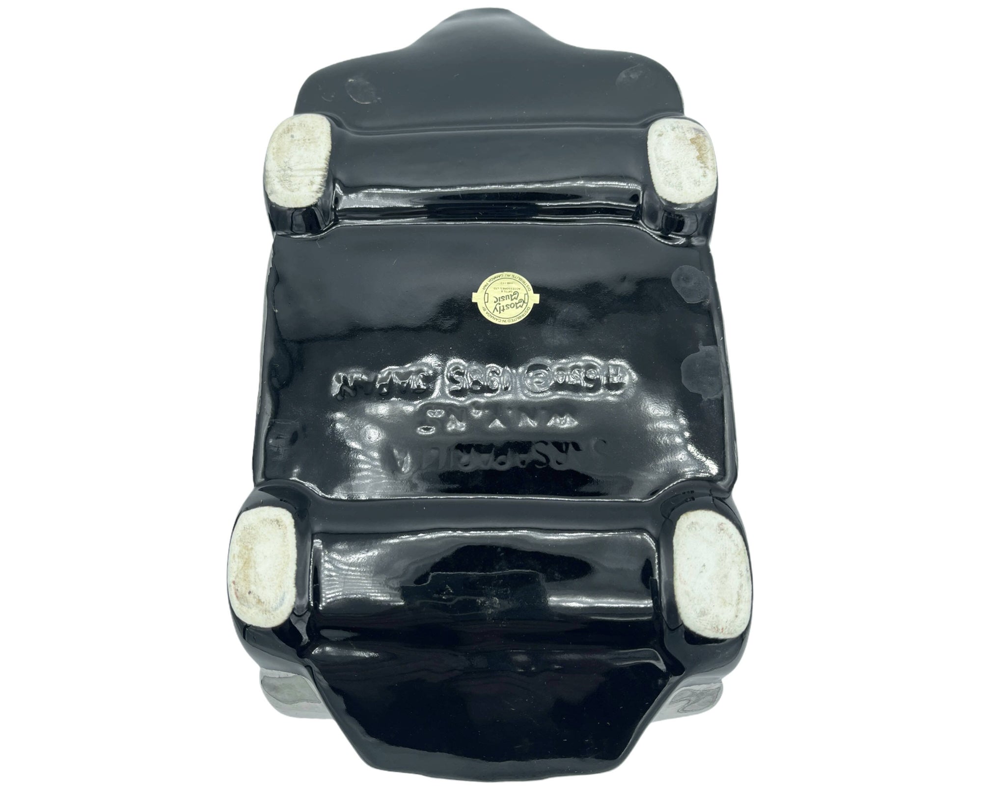 Vintage T42 Racing Car Teapot Sarsaparilla Deco Designs 1985 MIJ - Poppy's Vintage Clothing