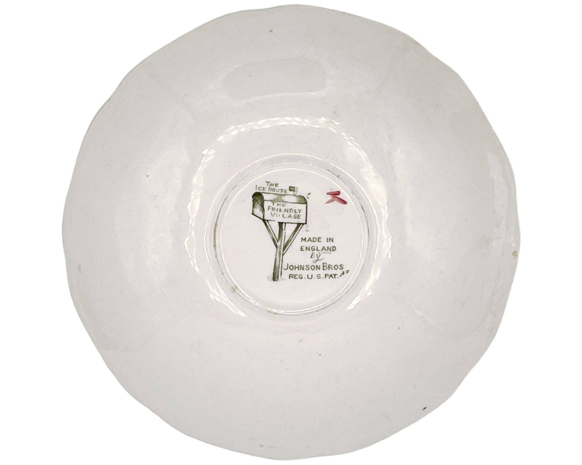 Vintage 1950s Johnson Bros Friendly Village Cup & Saucer - Poppy's Vintage Clothing