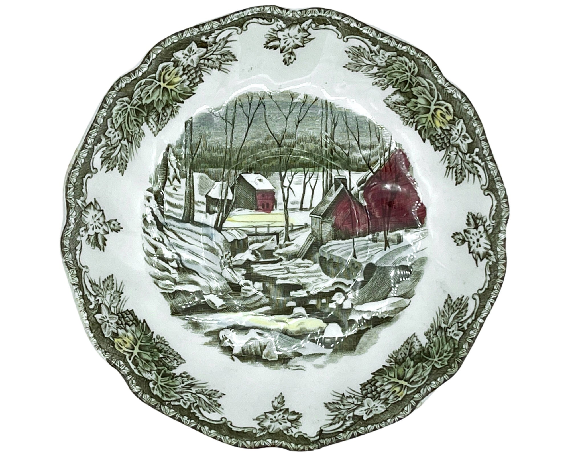 Vintage 1950s Johnson Bros Friendly Village Cup & Saucer - Poppy's Vintage Clothing