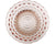 Jeannette Windsor Diamond Depression Glass Pink Berry Bowl 4.75 - Poppy's Vintage Clothing