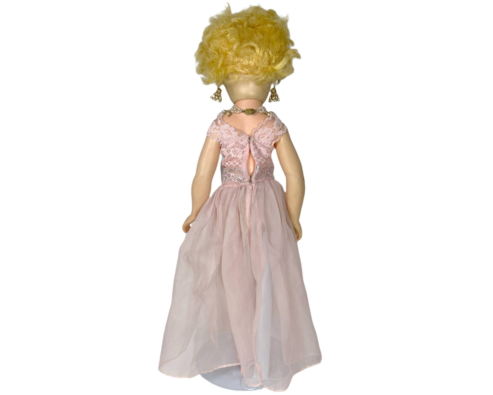 Vintage 1950s Fashion Doll Allied Grand Co 19 Tall - Poppy's Vintage Clothing